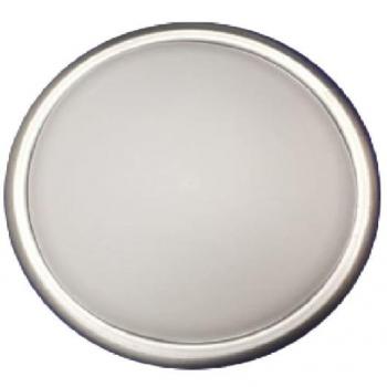 Plafón LED Superficie con Sensor Oculto 24W 6000K Inoxidable