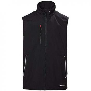 Musto para Sardinia 2 Sailing Yachting y Dinghy - Negro - Transpirable - Dos Bolsillos Laterales con Cremallera y Cofre con Cremallera