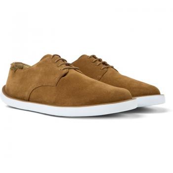 CAMPER Wagon Casual Suede Shoes for Men - Brown, Size 46 and Size 12