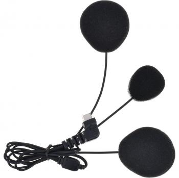 Intercomunicador Bluetooth Fodsports Bt-S2/Bt-S3 para casco de motocicleta con auriculares estéreo HD y micrófono, tubo suave/duro