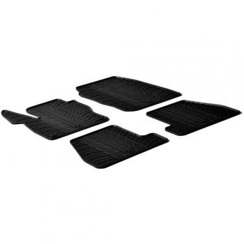 gledring GL 0286 Juego de alfombrillas de goma para el coche