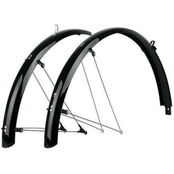 SKS Unisex Adult Bluemels Olympic Racer Mudguard - Black, 35 mm/28-Inch