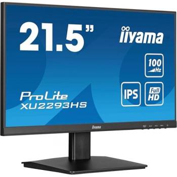 iiyama ProLite XU2293HS-B6 Monitor LED 21.5 Full HD 1920 x 1080 Pixeles, IPS, 100Hz, Negro