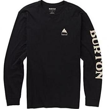 Burton Elite Camiseta, Hombre, True Black, XXS