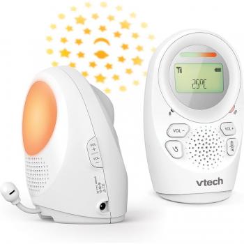 Vigilabebés Vtech DM1212 con Pantalla Digital, Proyector y Luz Nocturna