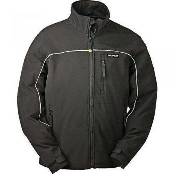 Mens CAT C440 SOFT SHELL JACKET - Black - Medium