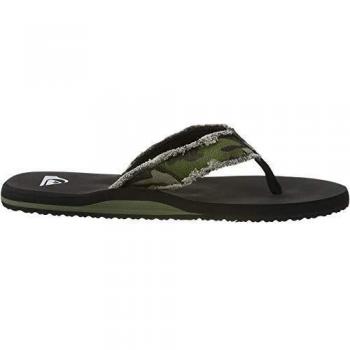 Quiksilver Monkey Abyss Men's Green Flip Flops/Sandals