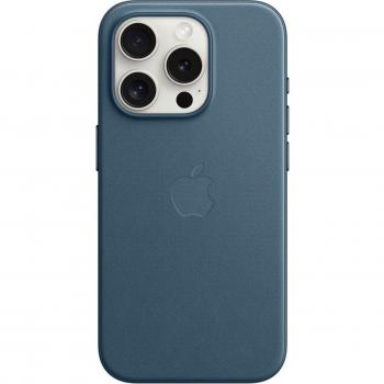 Apple iPhone 15 Pro Silicone Case with MagSafe - Pacific Blue