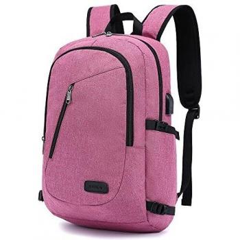 XQXA Mochila Impermeable Mochila Portatil 15.6 Pulgadas Hombre con Puerto de Carga USB Mochila Backpack para el Laptop para Ordenador del Negocio Trabajo Diario Viaje
