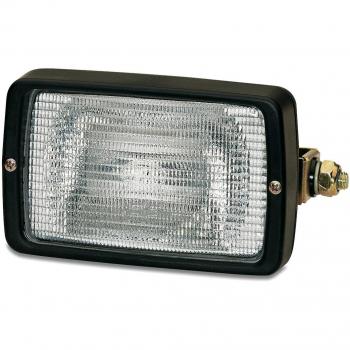 HELLA 1GA 006 875-001 Halógena-Faro de trabajo - Picador 6875 - 24/12V - montaje exterior/atornillado - para fijación horizontal - Iluminación campo cercano - Conector: Conector plano