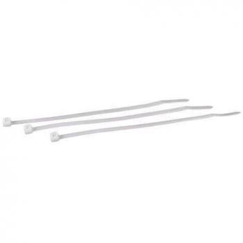 Bridas de nylon blanco 2,5 x 100 mm - Caja 100 unidades
