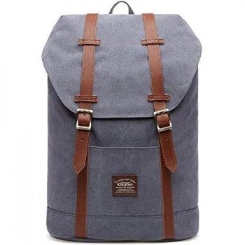 KAUKKO Mochila Casual Mochila de Estudiante Ligero 16 Laptop Bolsa al Aire Libre para Viajar/Deporte/Cámping
