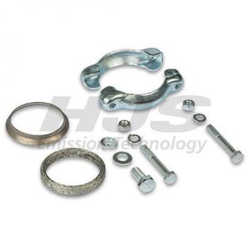 Juego de montaje HJS 82 11 1045, tubo de escape con kit de ensamblaje incluido