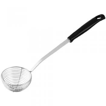 Fackelmann Acero Inoxidable, Espumadera Cocina Colar Alimentos. 27.4x3x6.6 cms. 1 Ud Cacillo colador, Centimeters