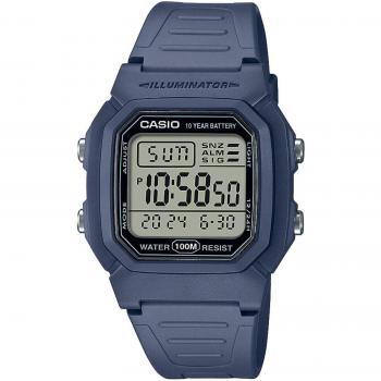 Reloj Casio Digital W-800H-2AVES Resiste Agua Hombre