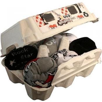 Xplorys Soggs - Calcetines, diseño Rock Star