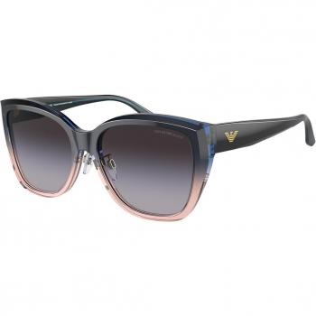 Emporio Armani EA4198F Asian Fit 59918G Gafas de Sol para Mujer Azules, 57 mm