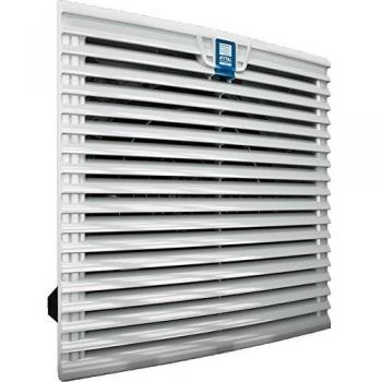 Rittal SK Rejilla de Ventilación 116.5 x 116.5 x 16 mm, Gris