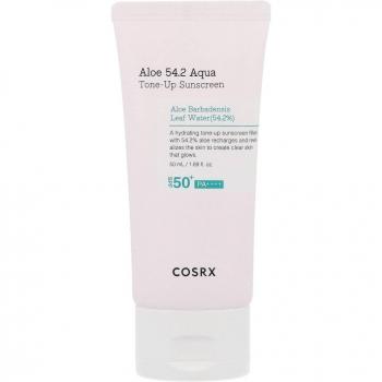 COSRX Aloe Aqua Tone-Up Sunscreen SPF 50+ - UV Protection Cream for Even Skin Tone