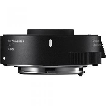 Sigma 879101 TC-1401 1.4x Teleconverter for Canon, Black