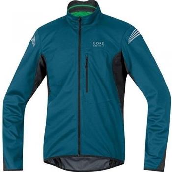 Gore Bike Wear Element Windstopper Soft Shell - Chaqueta para hombre, color azul / negro, talla M