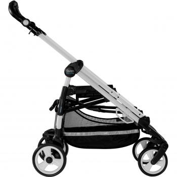 Peg-Pérego Pliko Switch Easy Drive - Chasis, incluye cestilla, color negro/blanco