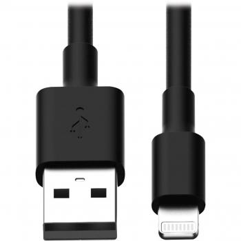 Tripp Lite M100-10N-BK-10 USB-A to Lightning Sync/Charge Cables (M/M) - MFi Certified Black 10 in. (0.25 m) Pack of 10 0.254 m Lightning