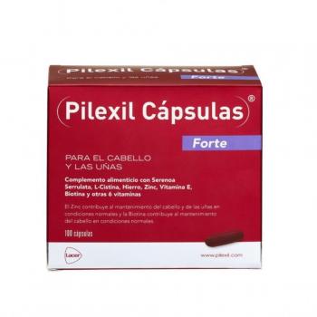Pilexil Forte Anticaída Cabello y Uñas 100 Cápsulas + 20 Cápsulas Gratis