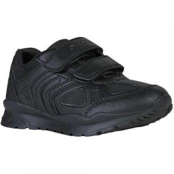 Geox Boys Pavel School Shoes - Black - Size: 9