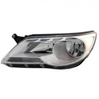 Faro Delantero Izquierdo H7+H7 para Volkswagen Tiguan 2007-2011 Van Wezel