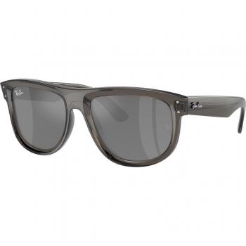 Sunglasses Ray-Ban Boyfriend Reverse RBR0501S 6707/GS 56-18 Transparent Dark Grey