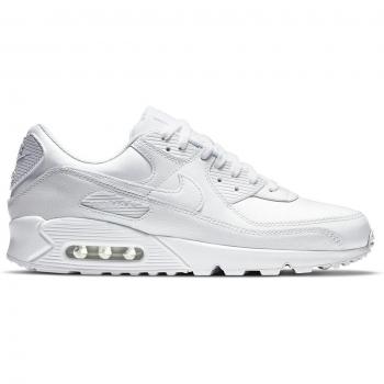 Nike Air Max 90 LTR White Leather Men's Sneakers Size 46