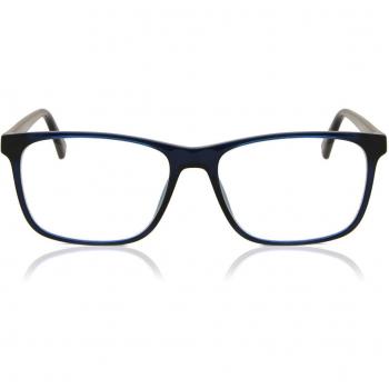 Gafas Anti-Azules Rectangulares Armazón Completo de Plástico Azules para Hombre - SmartBuy Collection