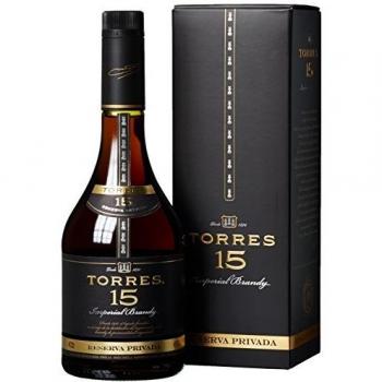 TORRES BRANDY 15, Brandy, 70 cl - 700 ml