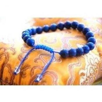 Forever Yung lapislázuli de mala/pulsera para meditación