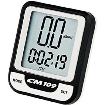 Ciclosport - Mini computadora para ciclismo CM 109, negro, 10102109