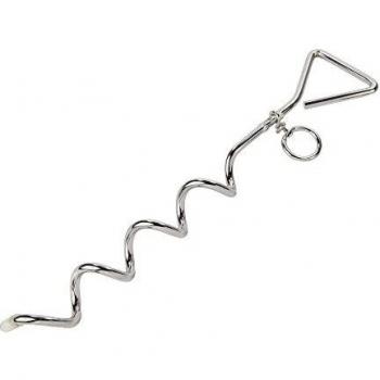 Regatta - Estaca de Metal con Rosca para Perro, Talla única