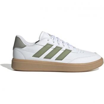 Zapatillas Adidas Courtblock Hombre Blanco Verde 40