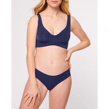 Sloggi Zero Feel Seamfree Bralette with Removable Pads - Navy - Extra Small