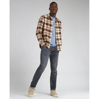 Lee Men's Slim Fit Rider Jeans in Gray