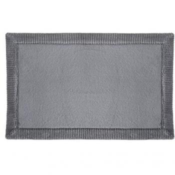 Alfombra de Baño Antideslizante Modern Gris Antracita 80x50 cm
