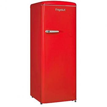 Frigorífico Vintage Rojo 218L con Congelador Integrado y Froid Estático - Frigelux
