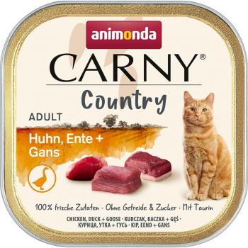 Animonda Carny Country Adult 32 x 100 g - Multipack - Chicken, Duck & Goose