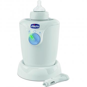 Chicco Calienta Biberones Multifuncional para Hogar y Viaje, con 2 Programas y Apagado Automático, Adecuado para Tarritos, 110W - Blanco