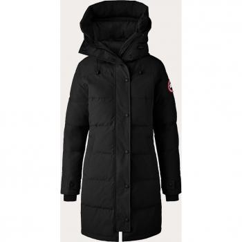 Canada Goose Women's Shelburne Parka Coat in Black | Size XS | 3802W