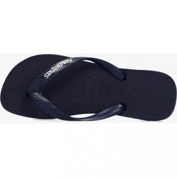 Chanclas Havaianas Logo Filete Hombre Azul