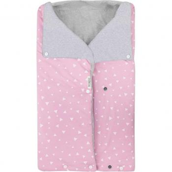 Saco universal de algodón Jyoko para capazo Pink Sparkles