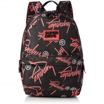 Superdry - Super Crew Montana, Bolsos mochila Mujer, Grigio