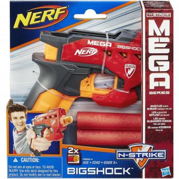 Nerf - Lanzadardos Bigshock, multicolor
