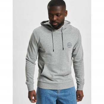 Sudadera básica con capucha JACK & JONES ESSENTIALS Shark gris claro melange